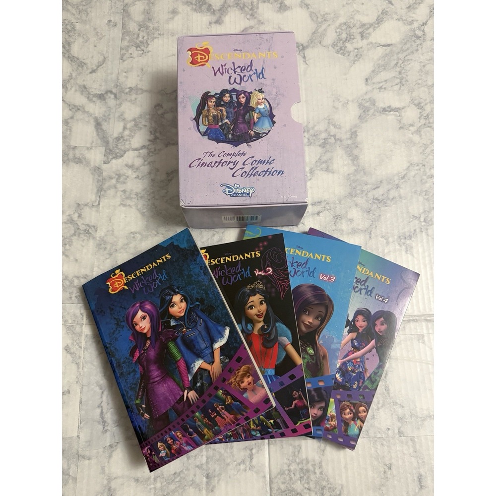 Disney Descendants Wicked World Cinestory Comic Boxed Set Graphic Novels